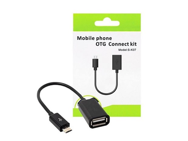 &+ CABLE OTG A MICRO USB V8